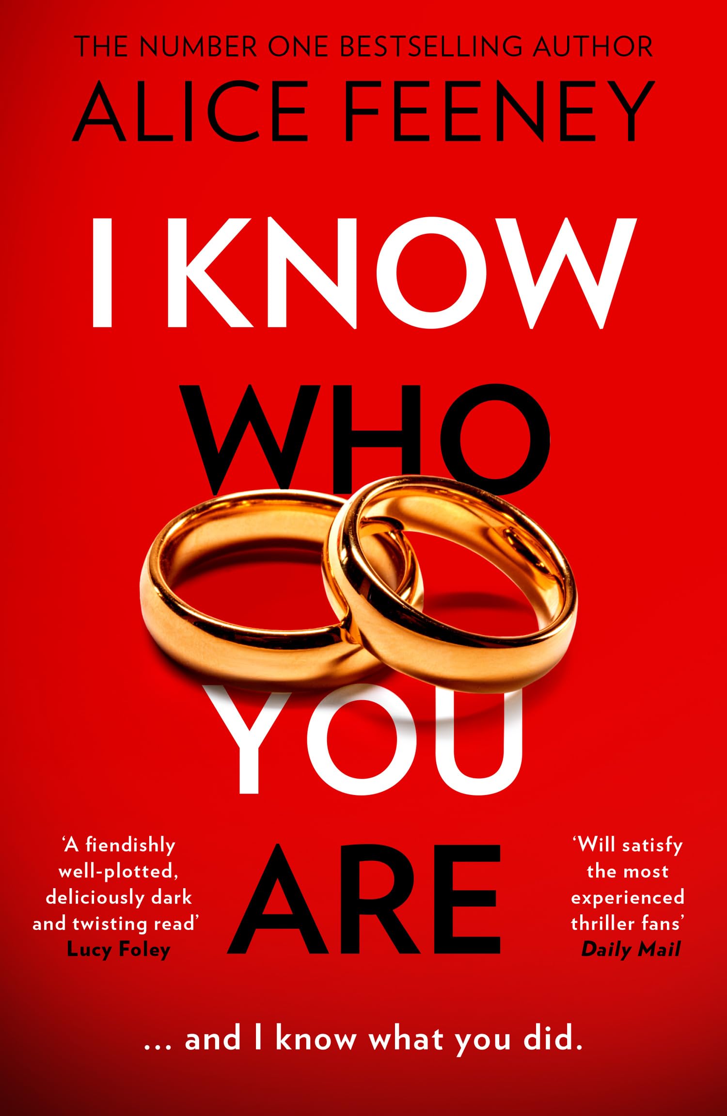 I Know Who You Are: A dark, twisty domestic psychological suspense thriller from