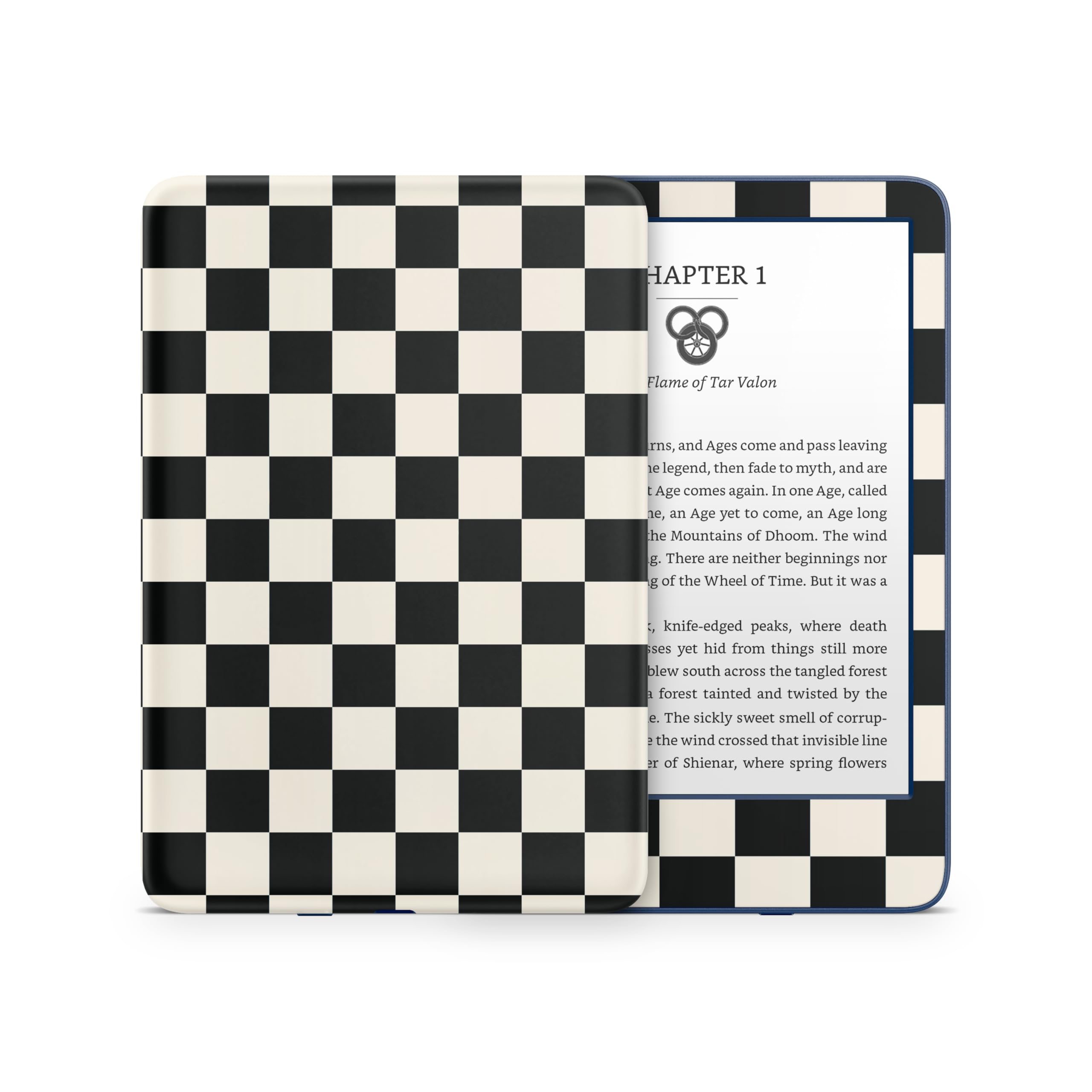 Tacky Design Chessboard Skin for Kindle Skin Decal 11th Generation, Minimalist C