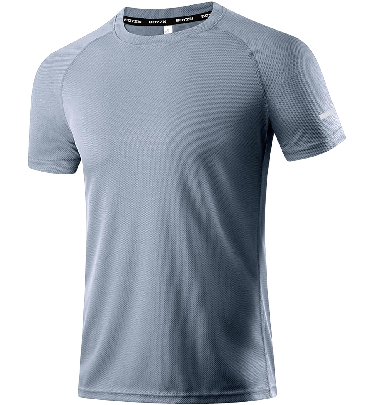 Boyzn 1, 3, 5 or 7 Pack Men's Workout Running Shirts, Dry Fit Moisture Wicking T