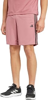 adidas Men's Train Essentials Piqué 3-Stripes Shorts