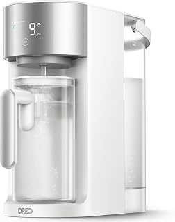 DREO Reverse Osmosis Water Filter System Countertop, RO Water Filter 112 3L | RO Water Filtration filters 99.9% contaminants, Installation-Free Water Purifier with TDS & Filter Life Monitor, BPA-free