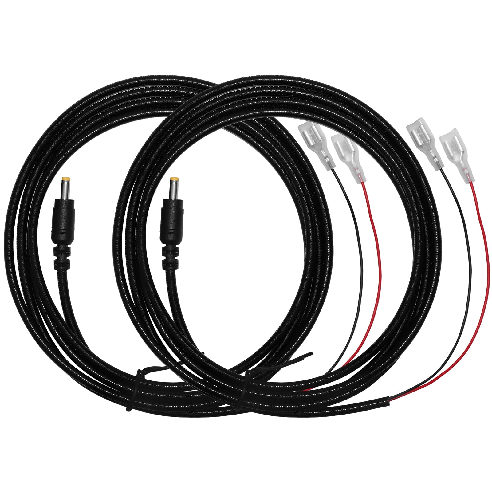 2 Pcs 4.0x1.7mm DC Plug Durable Chew-Resistant Power Cable for Trail Camera,Comp