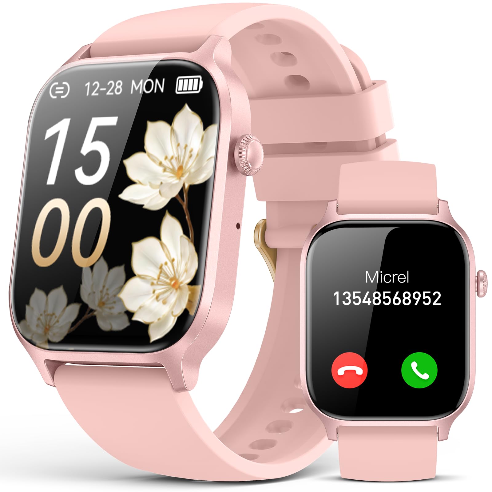 Smart Watch for Men Women- Answer/Make Call, 2026 IP68 Waterproof Fitness Tracke