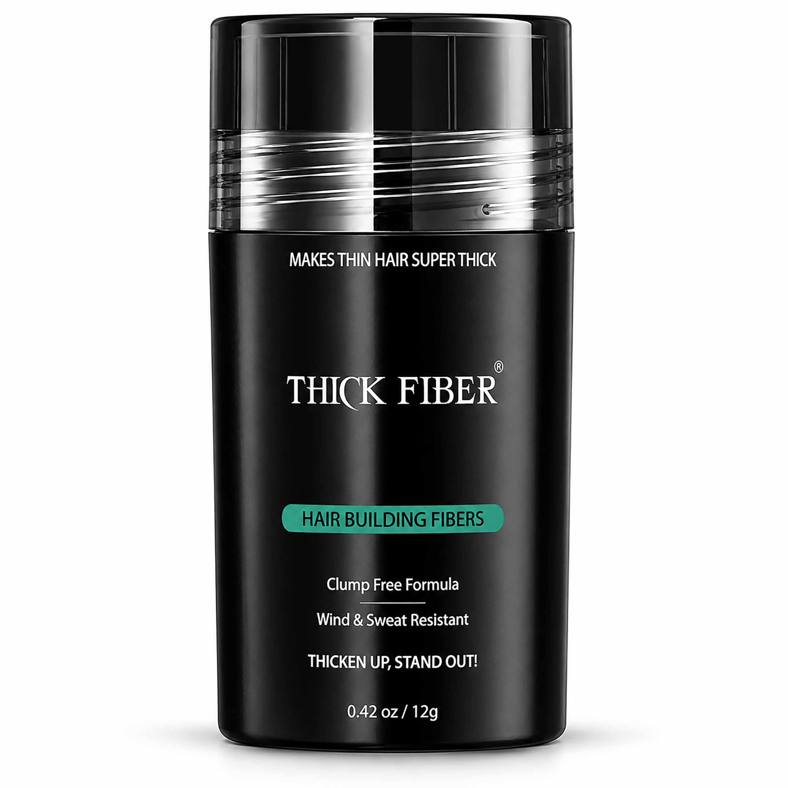 THICK FIBER Hair Fibers for Thinning Hair & Bald spots - Conceals Hair Loss in S