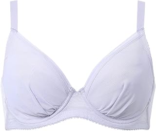 Wacoal BRB452 Women's Bra, Looks Smaller, Simple, Slimming Effect, Compact Makeup, Prevents Bust Protrusion, Reduces Back Levels, Large Size