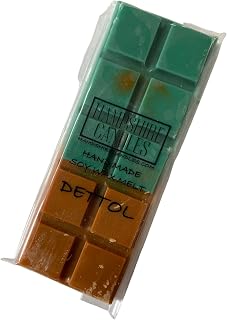 Dettol Wax Melts | Highly Scented | Natural Soy Wax | Handmade Snap Bar (1 Bar)