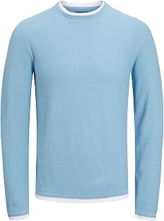 JACK & JONES Male Knitted Jumper Plain Knitted Jumper