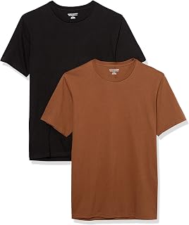 Amazon Essentials Men's Cotton Regular-Fit Short-Sleeve Crewneck T-Shirt
