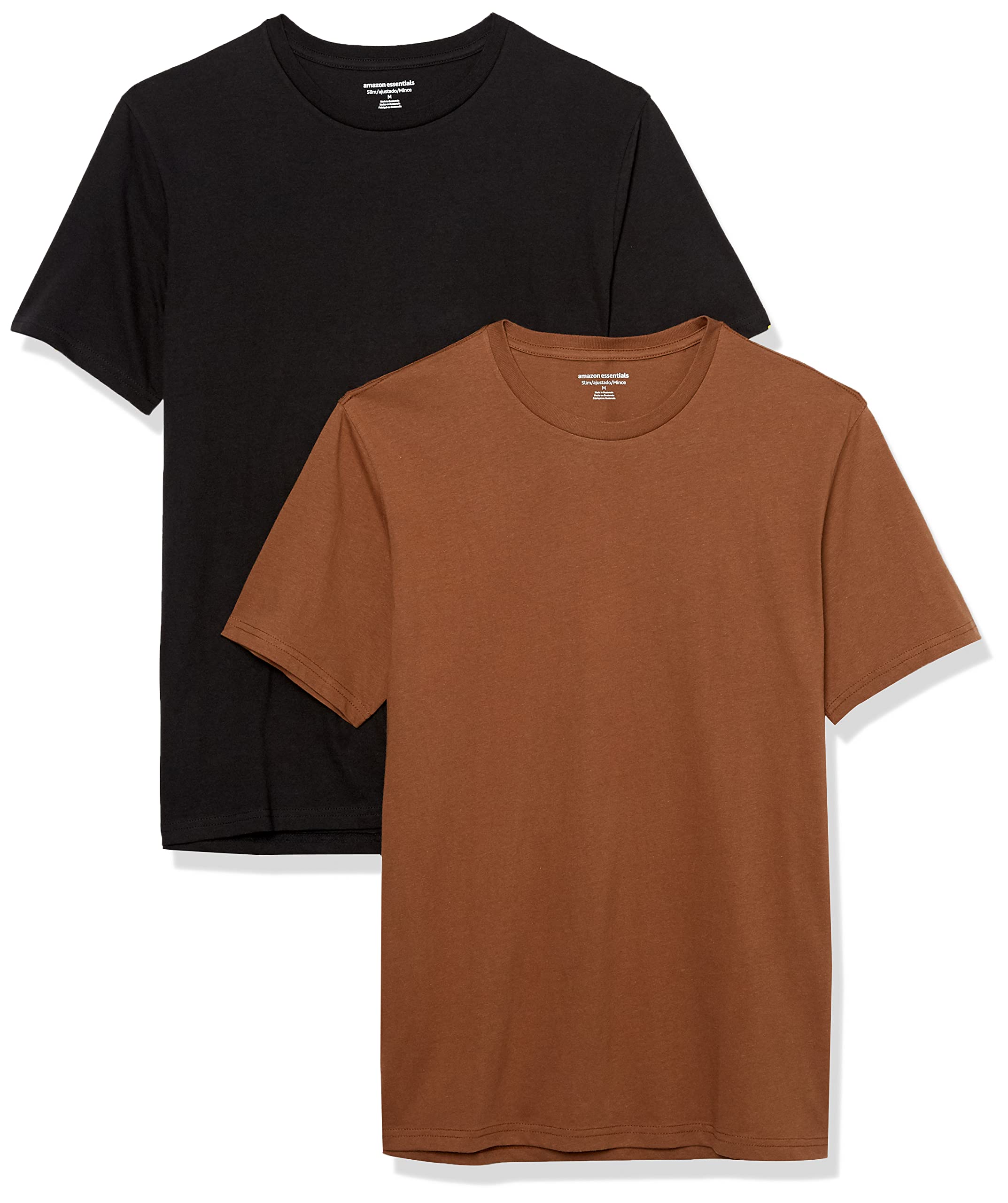 Amazon Essentials Men's Cotton Regular-Fit Short-Sleeve Crewneck T-Shirt