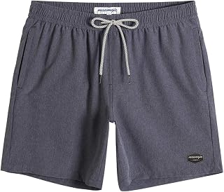 MaaMgic Men's Swimming Shorts Four Way Stretch 4 Way Stretch Short Sports Shorts Quick Dry