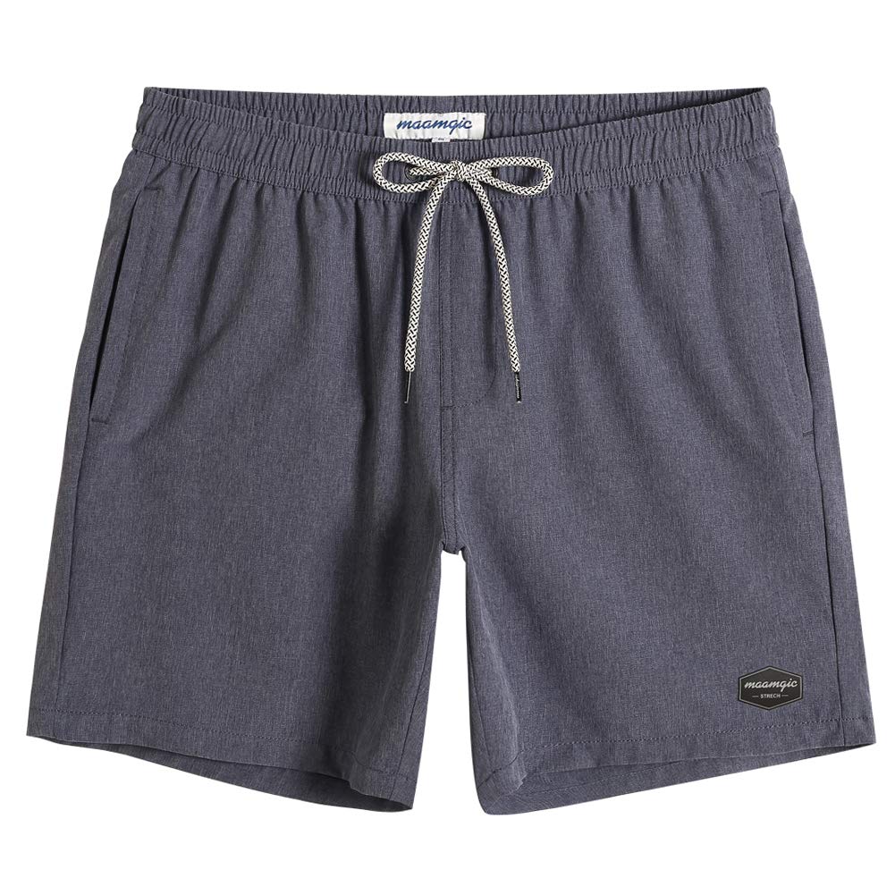 MaaMgic Men's Swimming Shorts Four Way Stretch 4 Way Stretch Short Sports Shorts