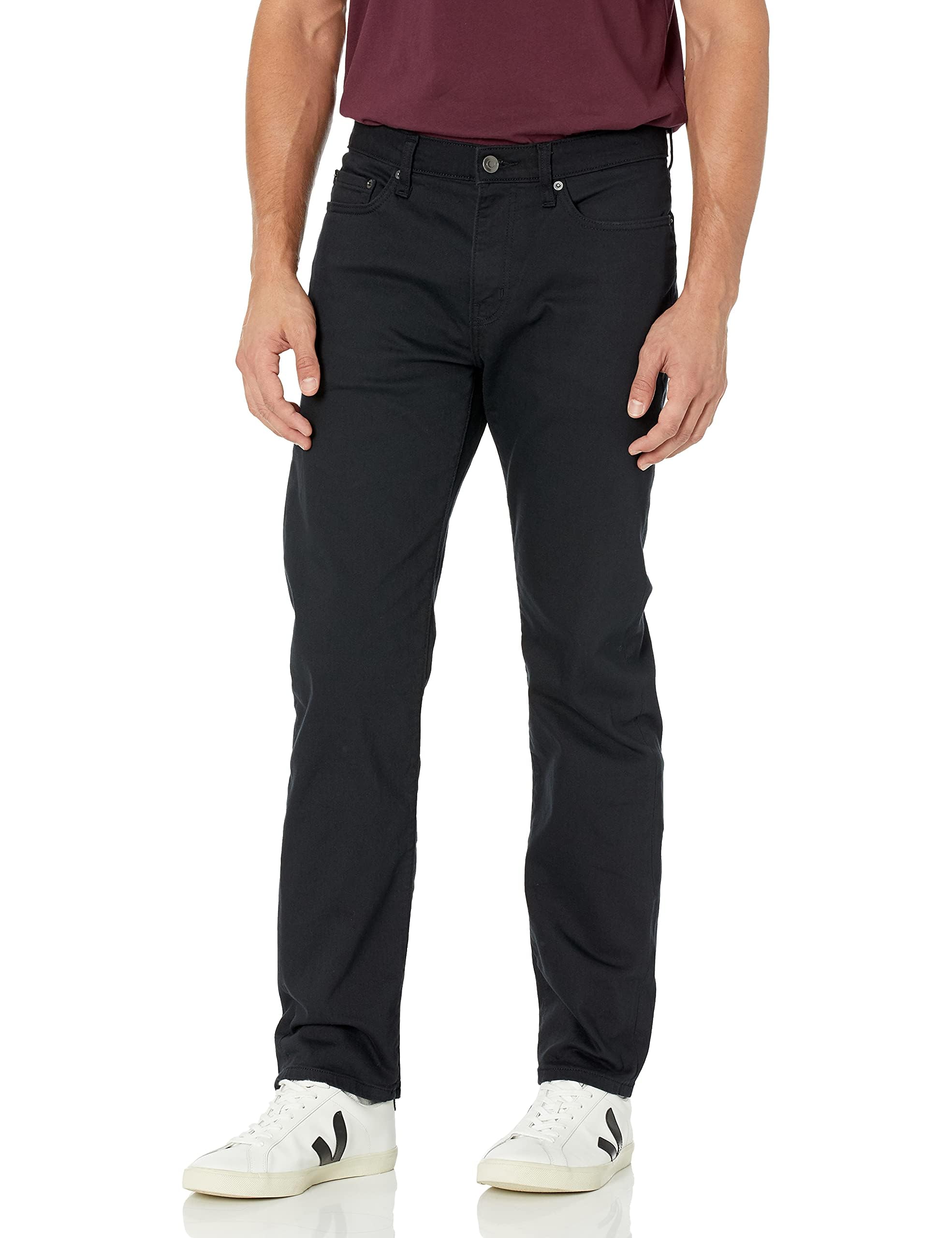 Amazon Essentials Straight Fit Stretch Jeans - Color Interrupted Men