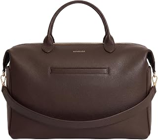 MINKARS Modern Diaper Bag - Vegan Leather Hospital Bag | Include Stroller Hooks,Convertible Tote Backpack