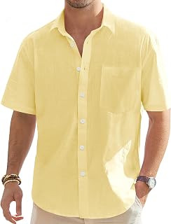 J.VER - Men's Mandarin Collar Long Sleeve T-Shirt with Pocket