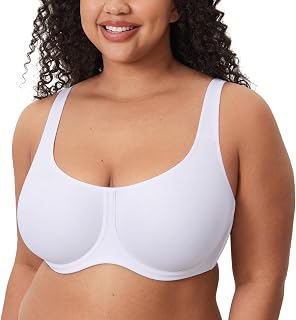 DELIMIRA Women's Plus Size Full Cup Bra