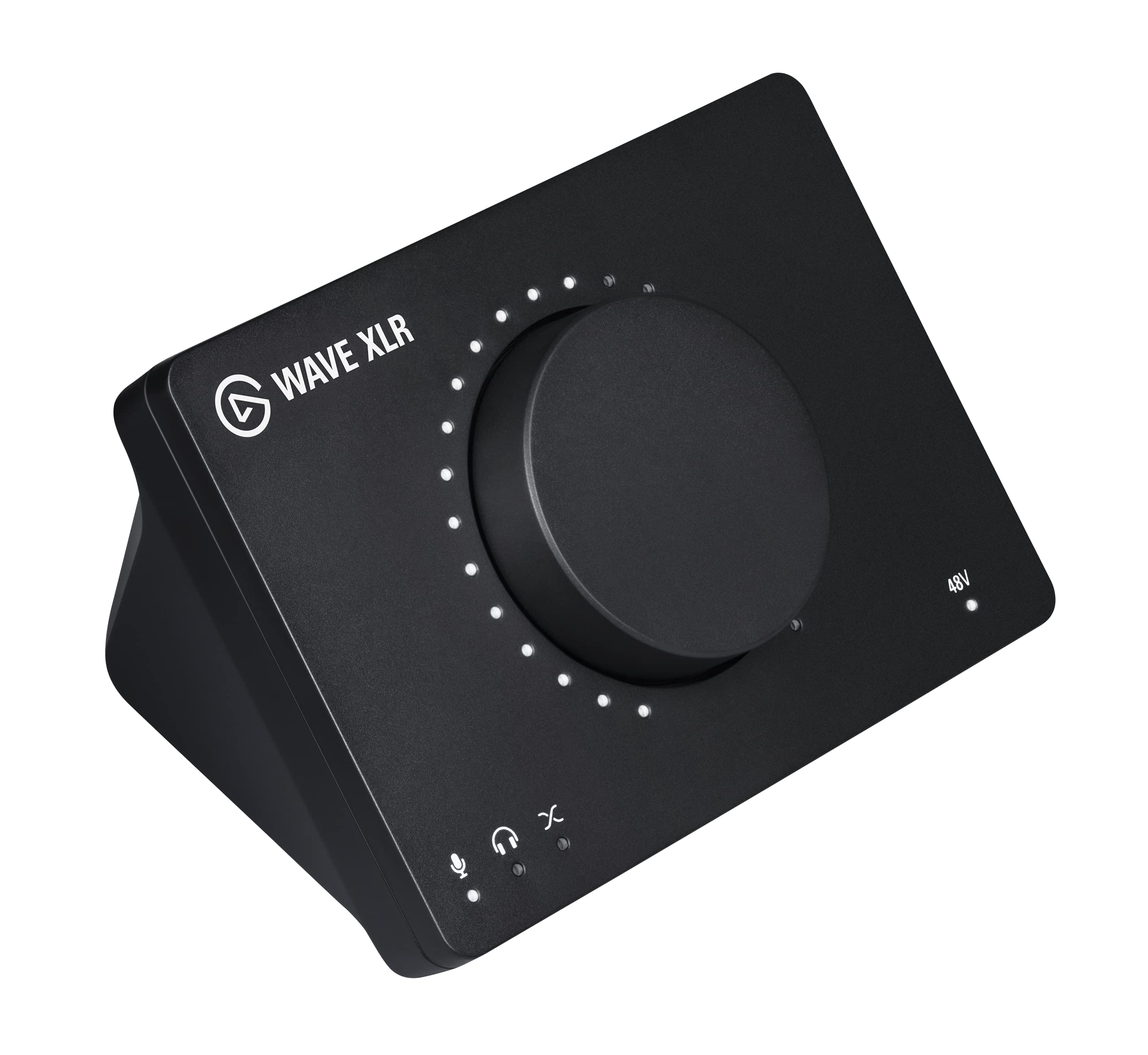 Elgato Wave XLR – Mic Interface, XLR/USB-C, Anti-Clipping, 75 dB preamp, Phantom