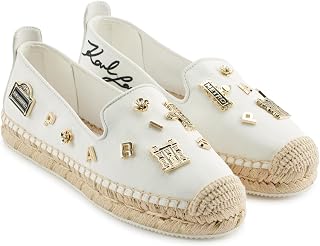 Karl Lagerfeld Michaela Rue Pins Espadrille Closed Toe Sandal, Women's Platform