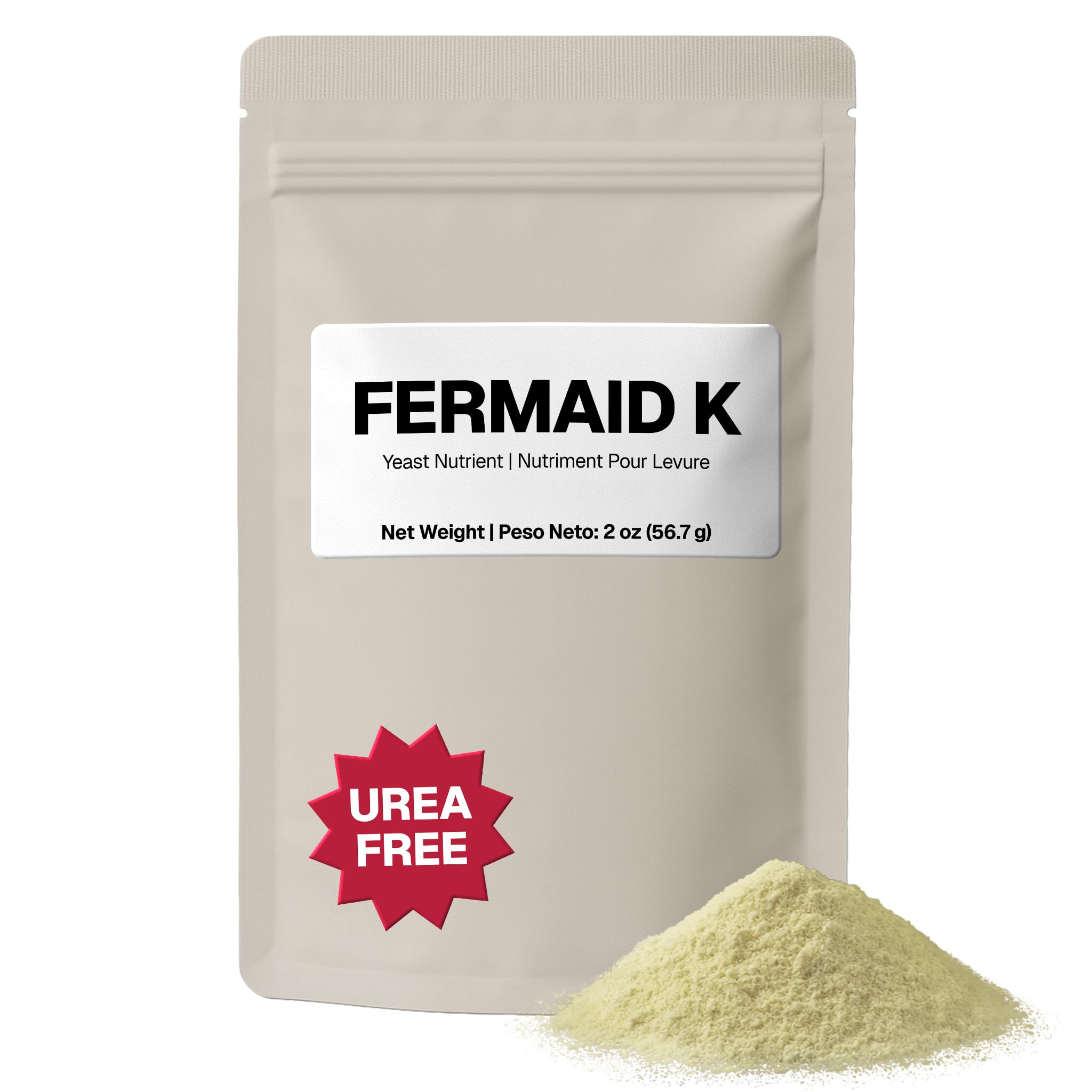 Fermaid K Yeast Nutrient 2 oz (56.7 g) - Sold by CAPYBARA Distributors Inc. | Ma