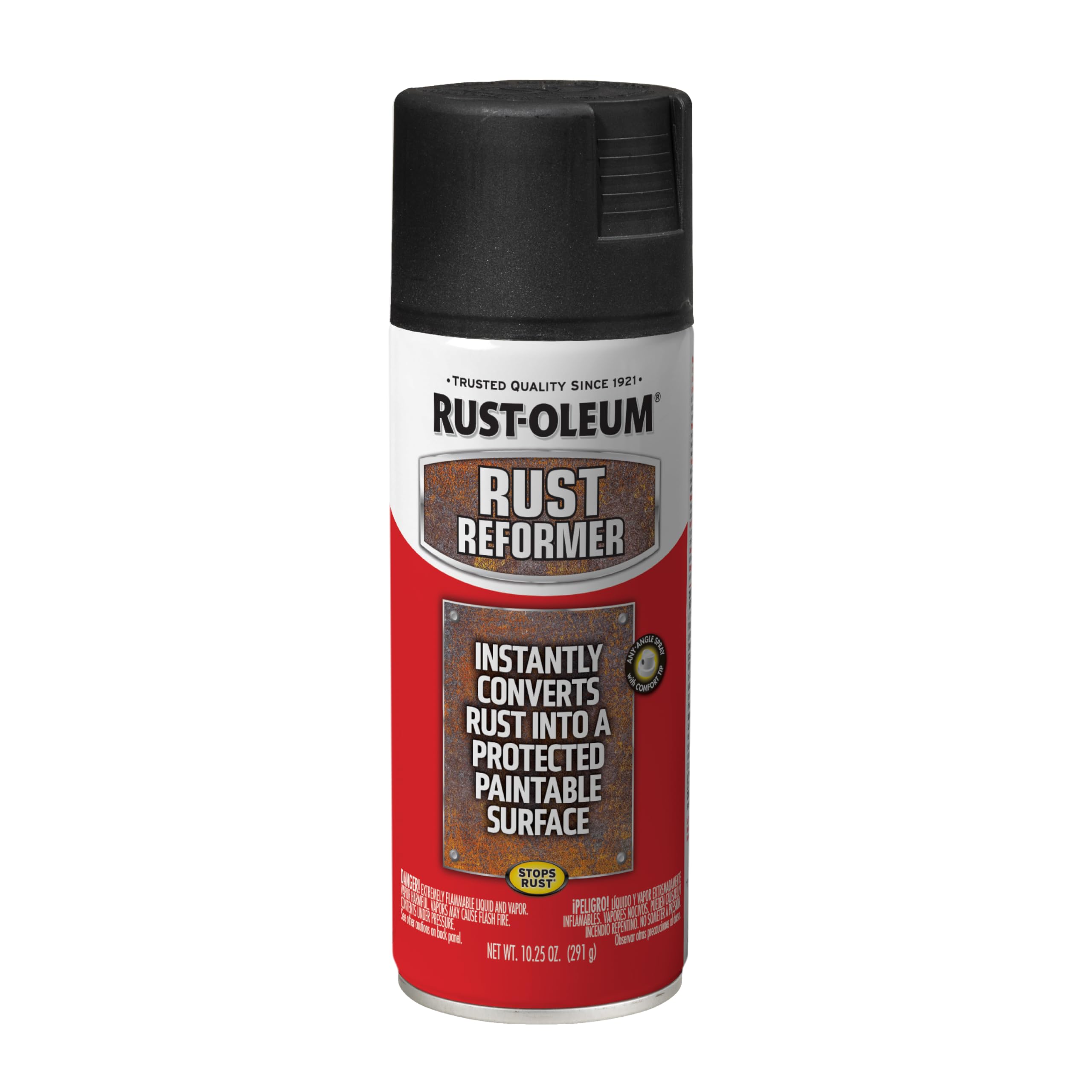 Rust-Oleum Stops Rust Reformer Black Spray Paint for Painted and Bare Metal | Co