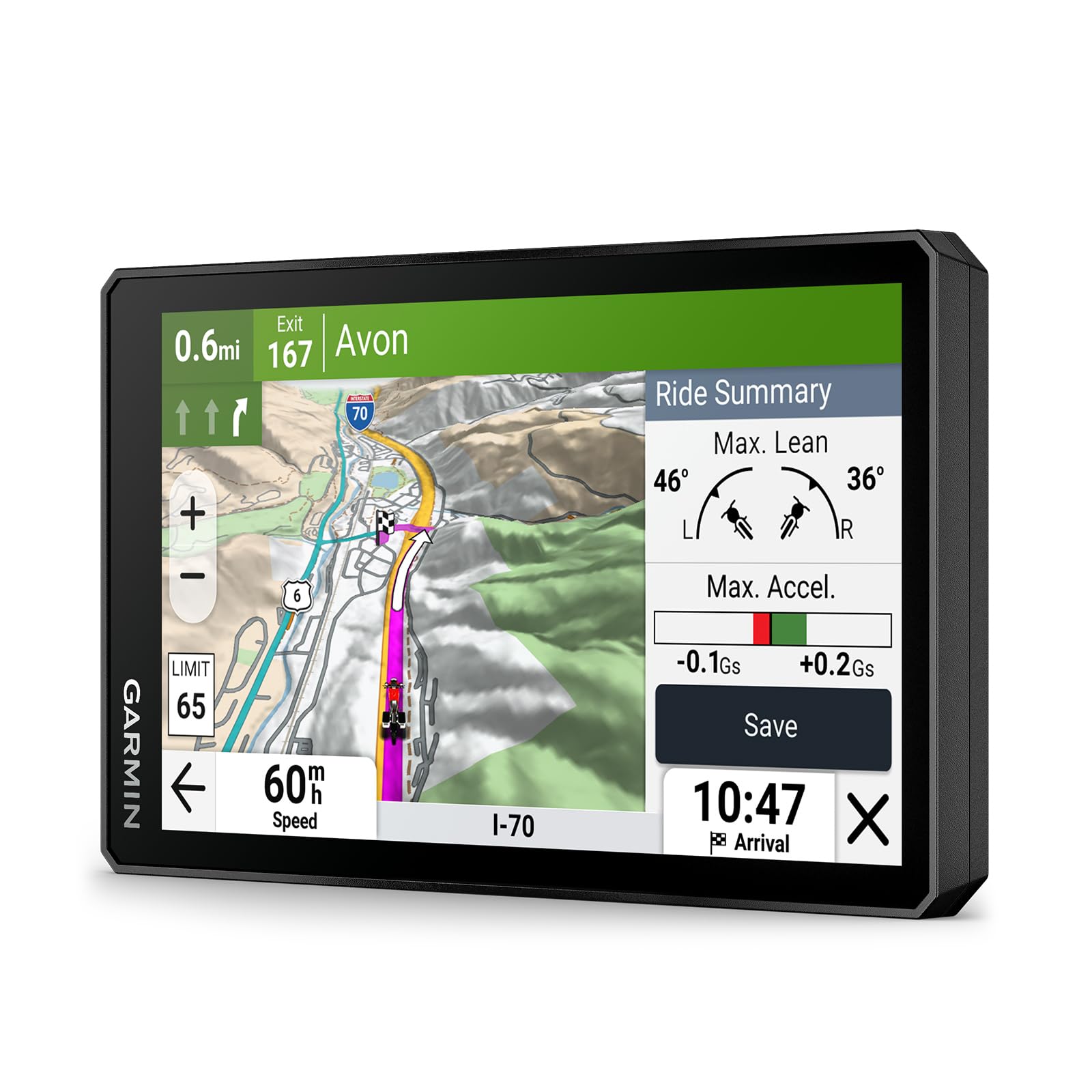 Garmin zūmo® XT3, 6” Rugged Motorcycle GPS, Lean Angles, Custom Route Planning, 