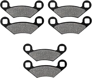 AHL Front & Rear Brake pads Compatible with Polaris Sportsman XP Forest 500 | Motorcycle Brake pads,FA475 Compatible with Polaris Sportsman Scrambler 500 550 800 850 XP EPS Touring Forest SP 2009-2018
