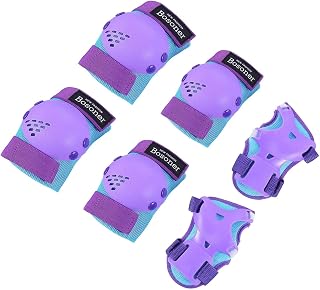 BOSONER Knee Pads for Kids，Knee and Elbow Pads Set 3-15 Years | knee and elbow pads for children, Roller Skates, Cycling, Skateboard, Inline Skatings, Scooter