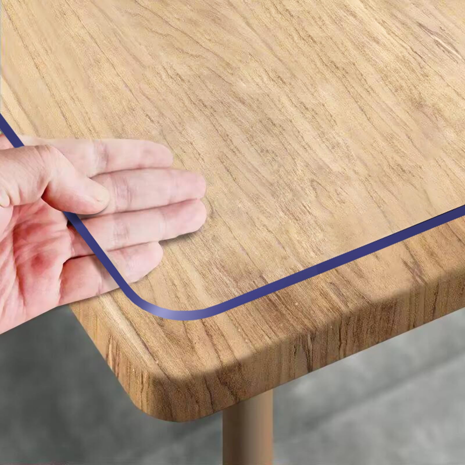 Royhom Clear Table Protector 36 x 60 Inch, 1.5mm Plastic Table Cover | Durable &