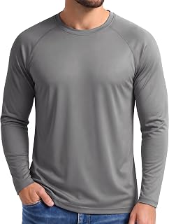 Boladeci Men's Thermal Underwear Moisture Wicking Long Sleeve Base Layer