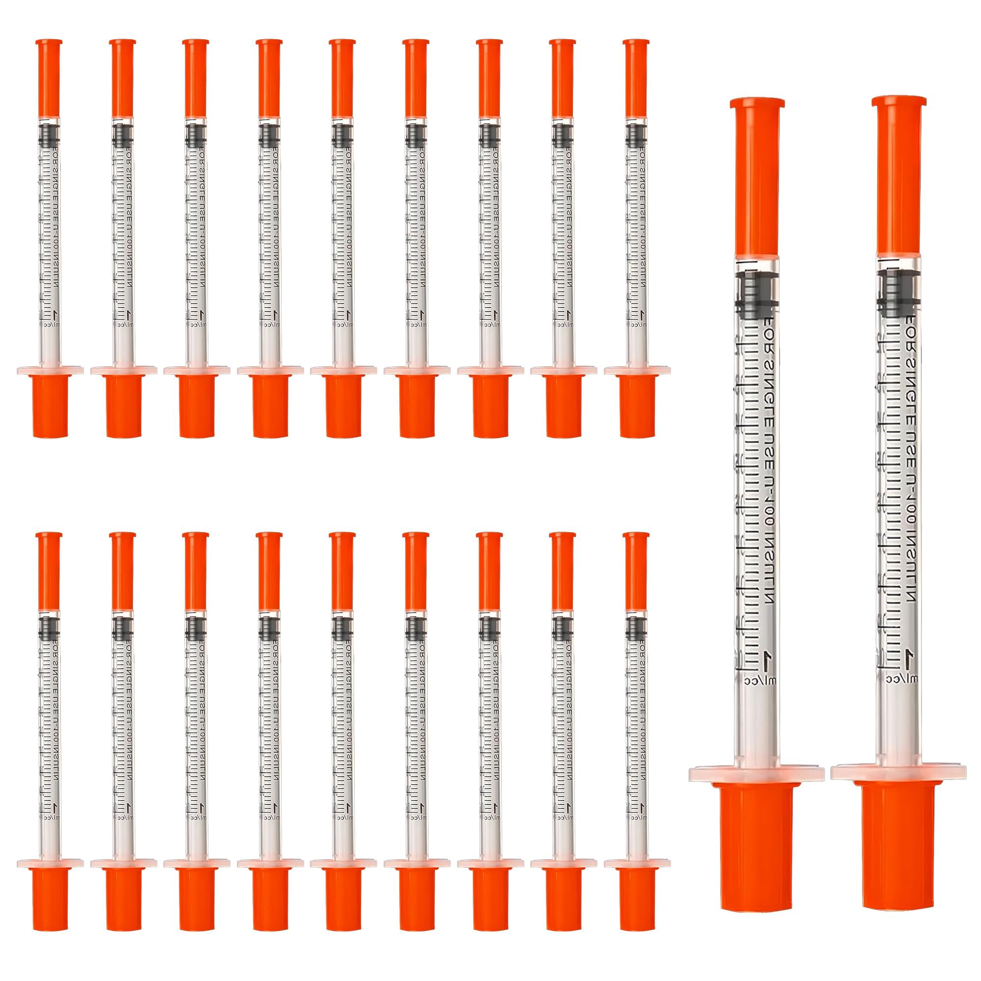 20Pack 1ml 31G 6mm Dispensing Tool, Measuring Tools Plastic Lab Accessories, Ind