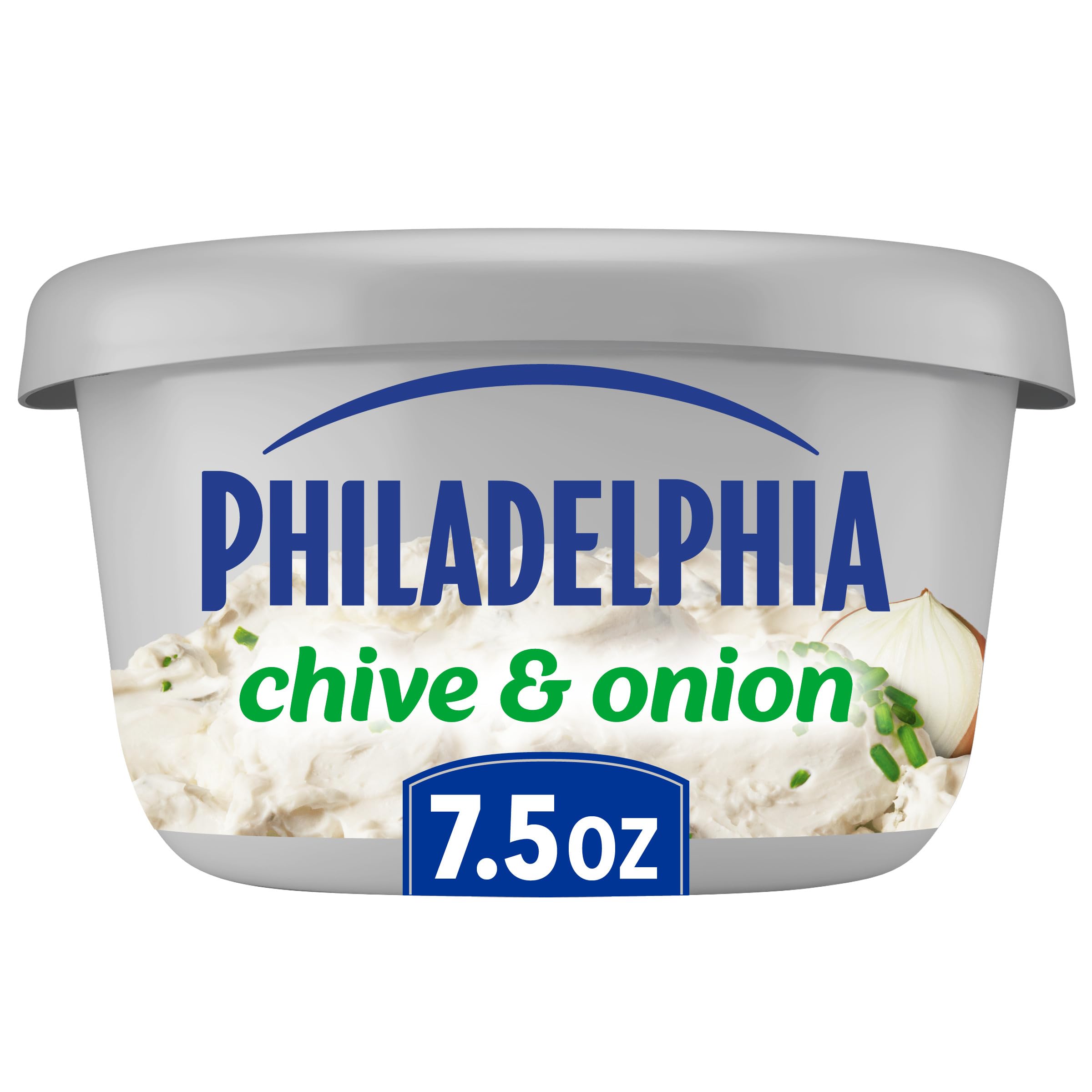 Philadelphia Flavored Cream Cheese Spread, Chive & Onion, 7.5 oz