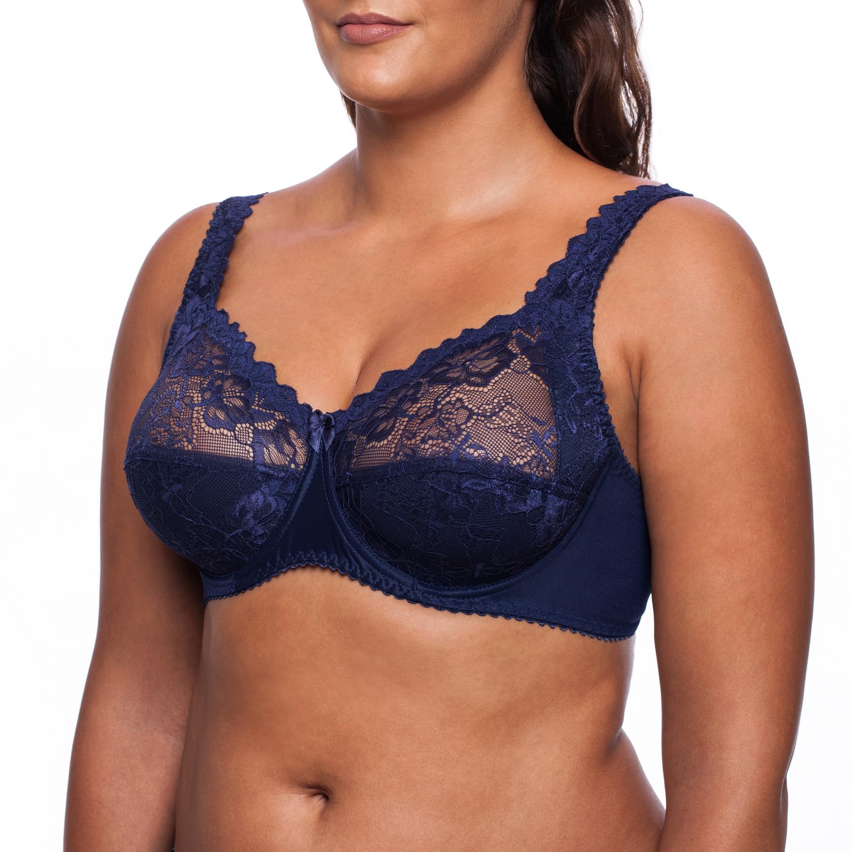 frugue Plus Size Minimizer Underwire Bra