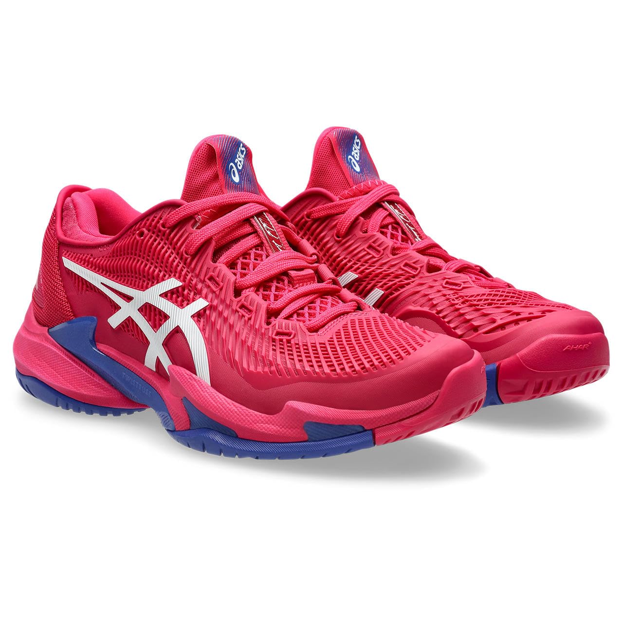 Asics Gel-Dedicate 8 Men's Tennis Shoes, White/Shock Orange, 44.5 EU