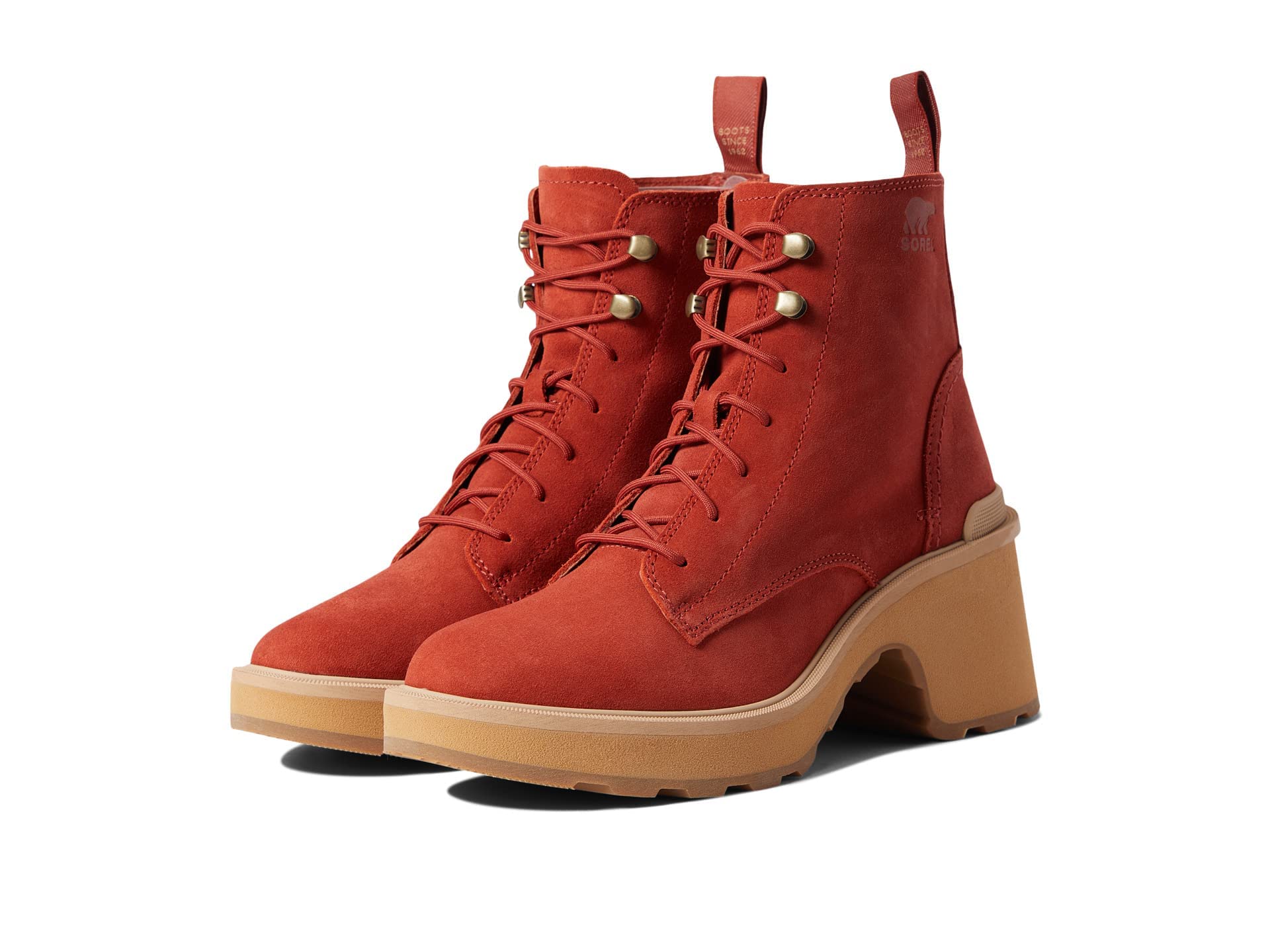 Sorel レディース ハイラインヒール レースブーツ