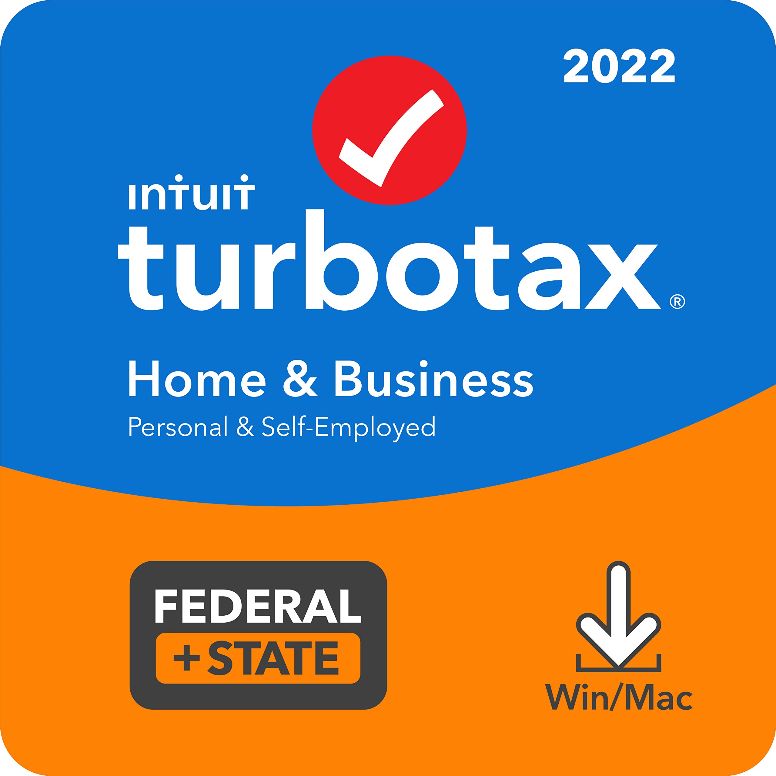 [Old Version] TurboTax Home & Business 2022 Tax Software, Federal and State Tax 