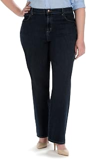 Lee Women's Plus Size Relaxed Fit Straight Leg Jean