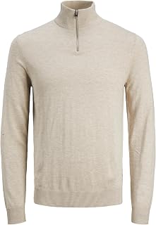 JACK & JONES Quarter Zip Plain Quarter Zip