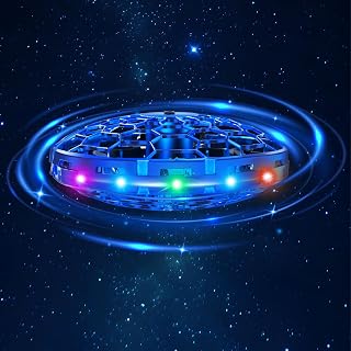 ETPlanet Hand Operated Flying Toy Drone for Kids, 360° Hands Free Motion Sensors Mini Drone with Cool LED Lights, Easy Indoor Small UFO Toy Flying Ball Drone for 6 7 8 9 10+ Year Old Boys and Girls