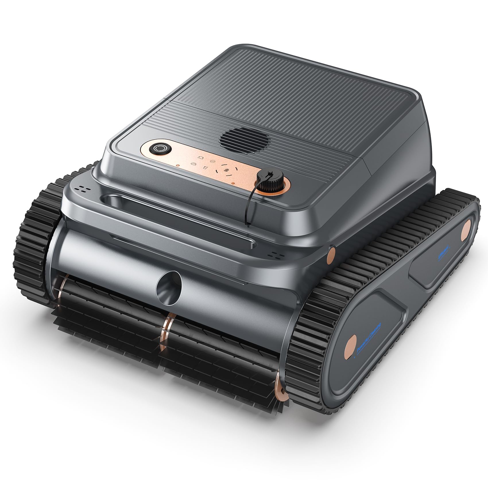 Cordless Robotic Pool Cleaner for Walls & Waterline, Automatically Climbs & Clea