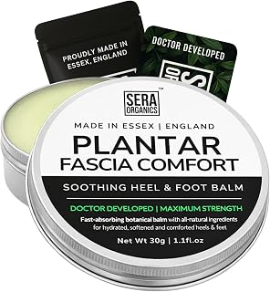 Plantar Fasciitis Relief Cream | Heel & Foot Pain | Doctor Developed 30g