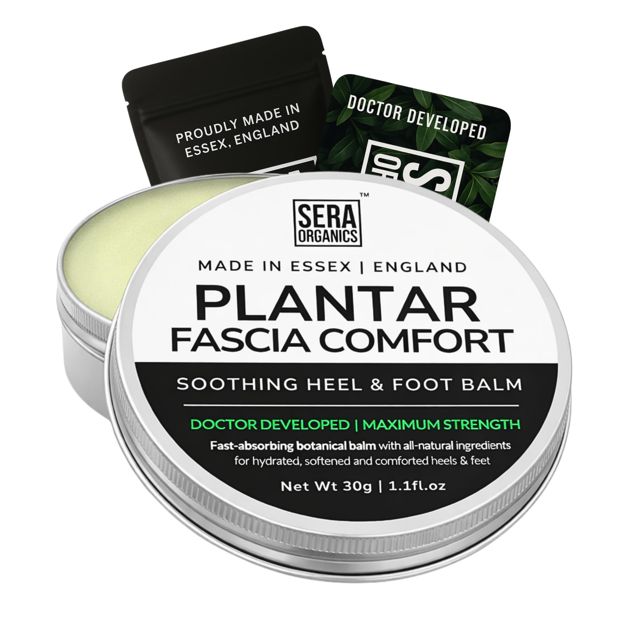Plantar Fasciitis Relief Cream | Heel & Foot Pain | Doctor Developed 30g