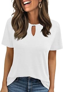 KILISU Top estivo da donna ritagliato moda manica corta carino casual magliette trendy 2026