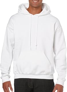 Gildan Men's Fleece Hooded Sweatshirt Style G18500 (Pack of 1)