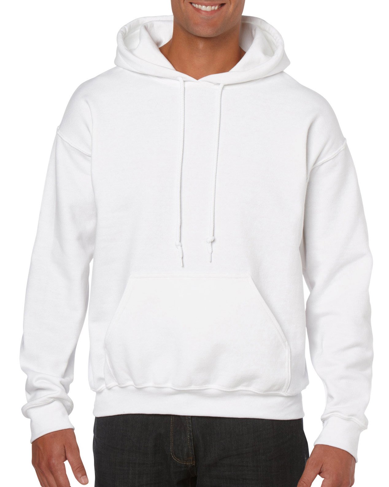 Gildan Men's Fleece Hooded Sweatshirt Style G18500 (Pack of 1)