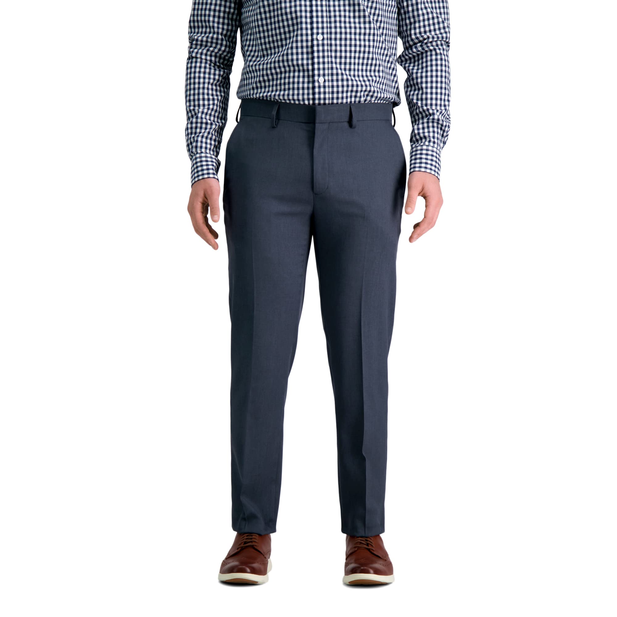 Haggar Men's Smart Wash Suit Separate Pant, Ink