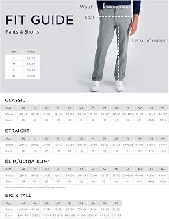 Pantaloni da uomo Premium No Iron Classic Fit Flat Front Casual Pant Regular Big Tall Taglie