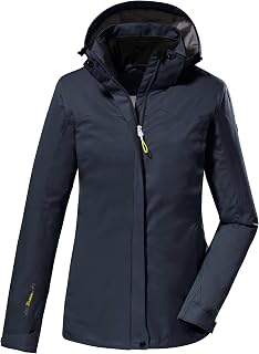 killtec Women's Functional Outdoor Jacket with Zip-Off Hood