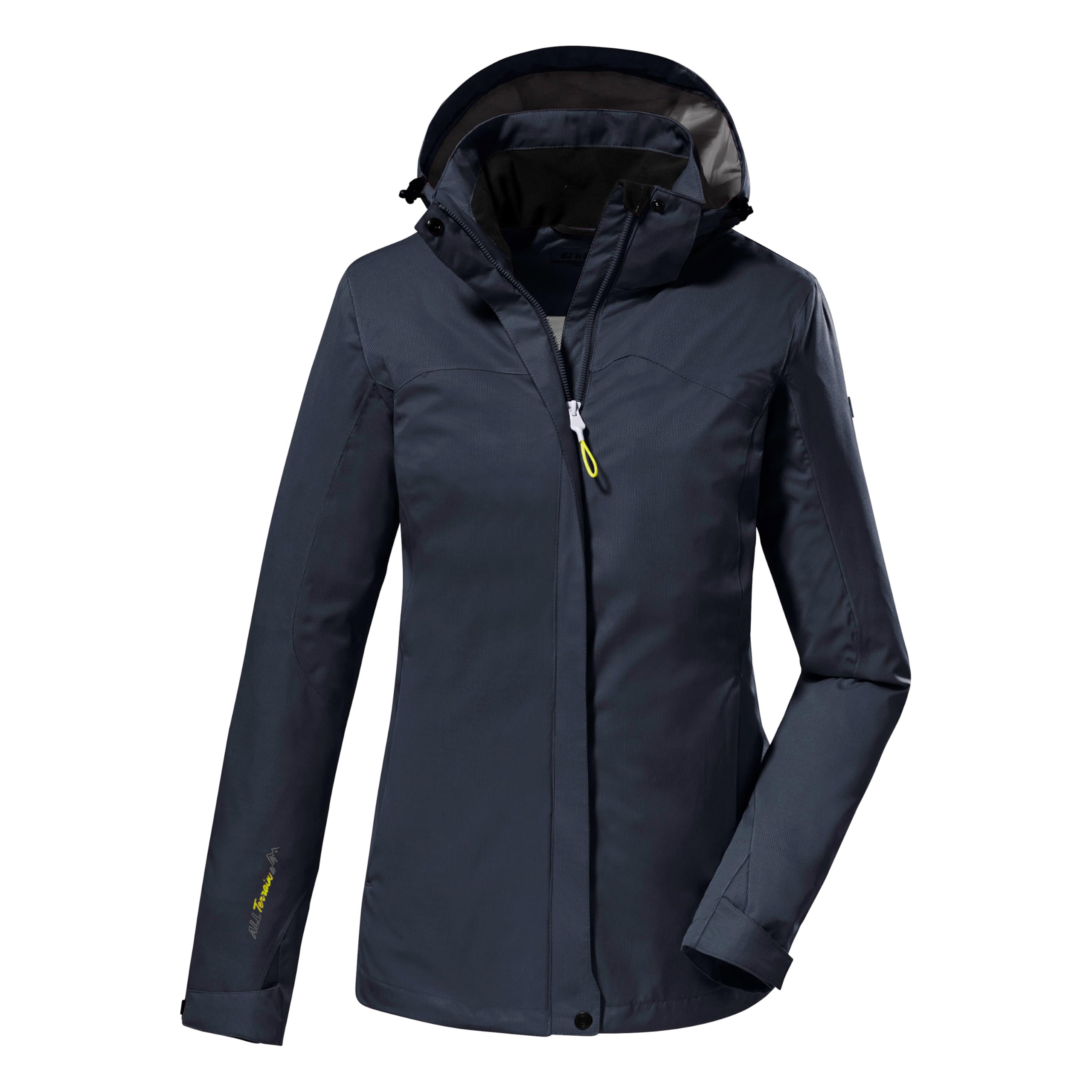killtec Women's Functional Outdoor Jacket with Zip-Off Hood