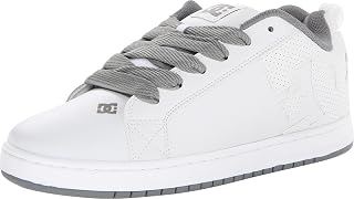 DC Court Graffik - Zapatillas de skate para hombre, Blanco (blanco/armor/blanco), 52 EU