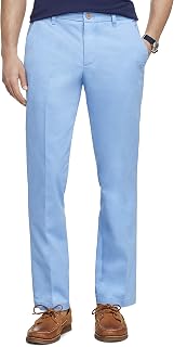 Izod Men's Performance Stretch Straight Fit Flat Front Chino Pant