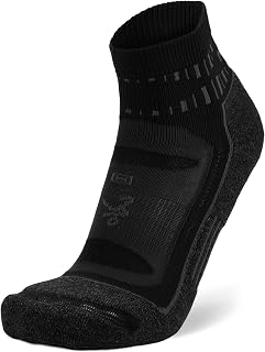 Balega Mixte Blister Resist Performance Quarter Athletic Chaussettes De Course Pour Homme Femme (1 Paire), Bleu Sarcelle Profond, S EU